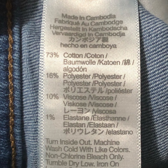 Madewell Jeans Women's 28 Cali Demi Boot High Rise Stretchy in Fleetwood Wash - Picture 4 of 8